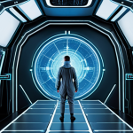 **

Prompt: Predictive Cybersecurity. A futuristic scene depicting a digital oracle, showing threat predictions and preventing ransomware attacks on a global supply chain. Focus on data analysis and machine learning visualizing potential cyber threats.

**