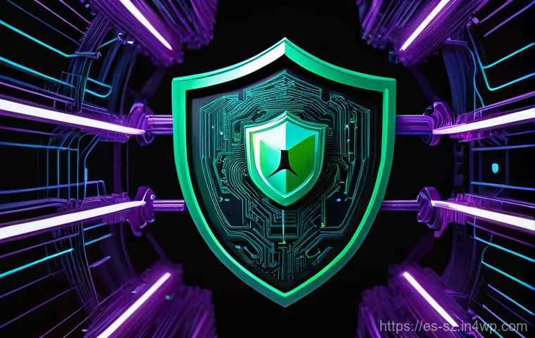 지능형 위협 탐지 시스템의 운영 효율성 분석 - **Prompt 1: The Dual Nature of AI in Cybersecurity**
    "A visually striking and futuristic illustr...