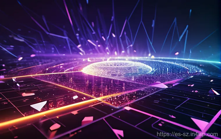 지능형 위협 탐지 시스템과 DDoS 공격 대응 - Digital Sentinel: AI Guardian**
A high-tech, futuristic control room scene. In the foreground, a cyb...
